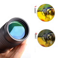 Waterproof Monocular Telescope Compact Portable Waterproof or Bird Watching, Extra Wide Field of View